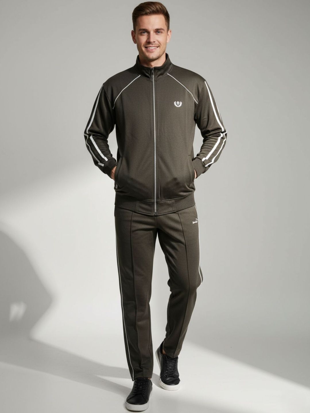 SANDPIPER Striped Mock Collar Tracksuit-picture-24