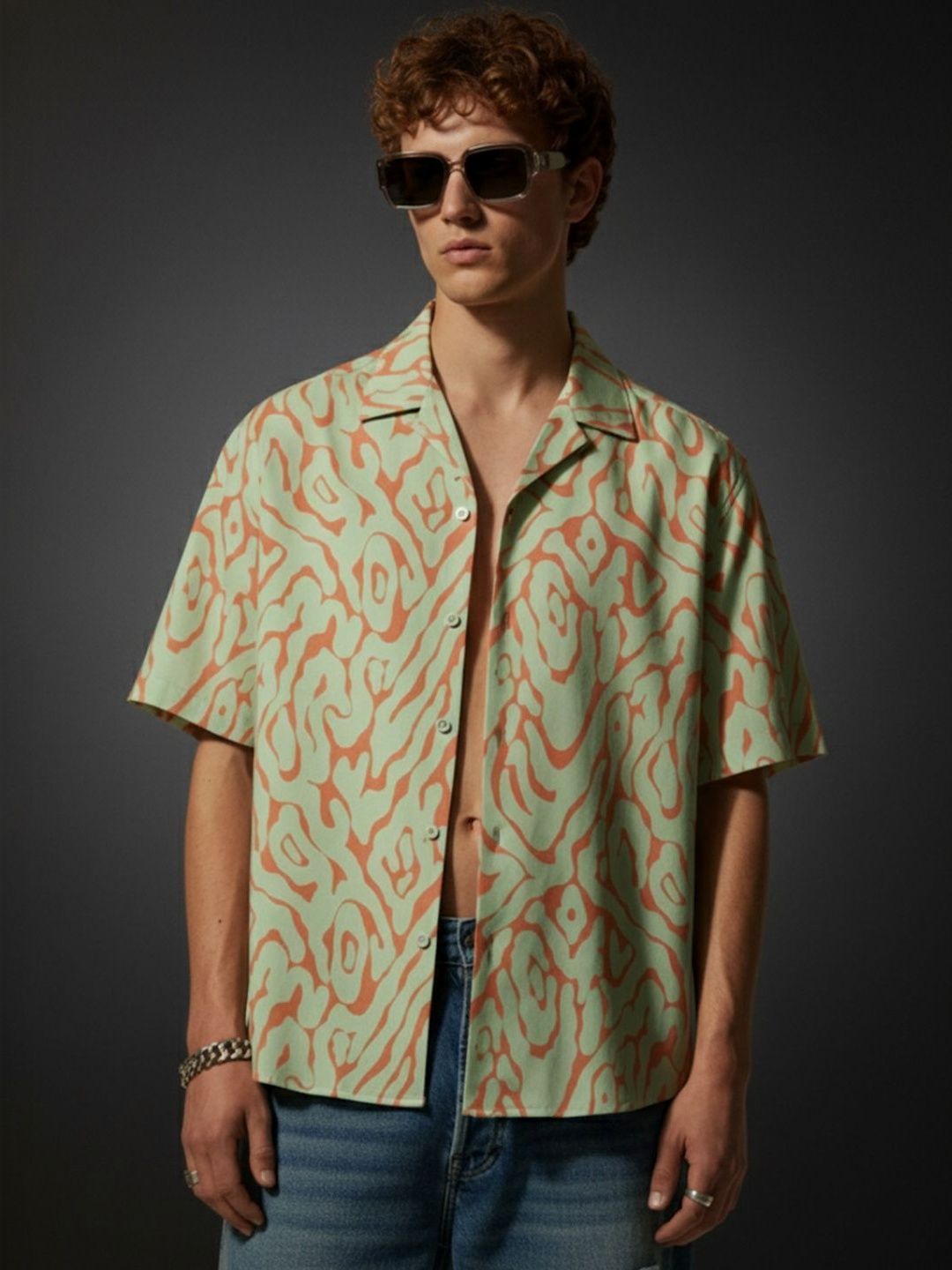 VEIRDO Men Printed Casual Shirt-picture-24