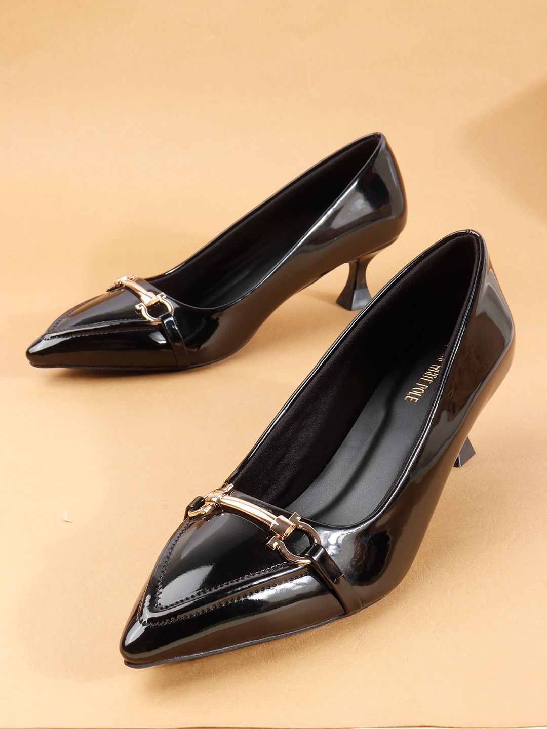 THE WHITE POLE Party Kitten Pumps with Buckles-picture-52