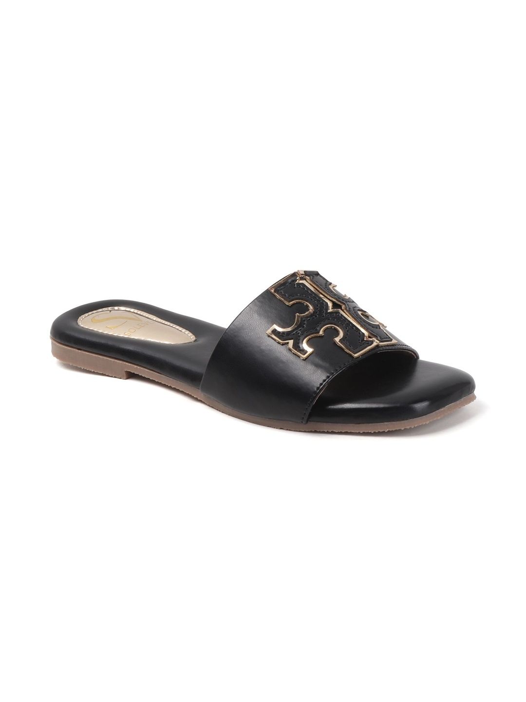 Solevera Women Textured Open Toe Flats-picture-24