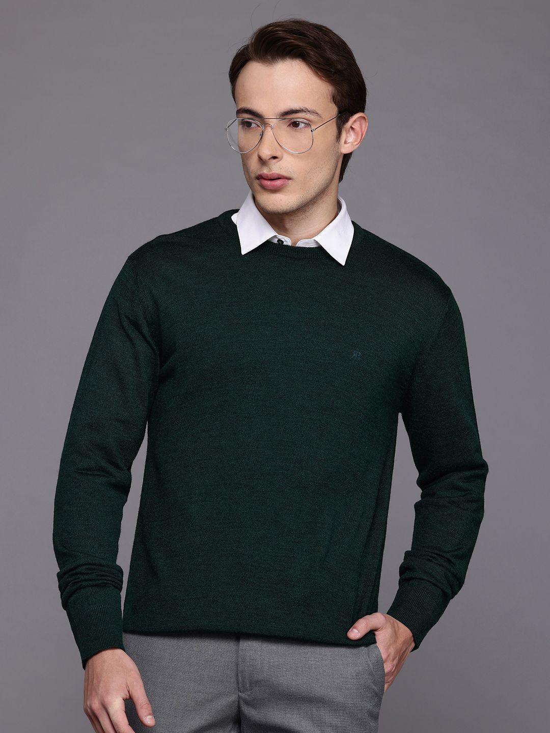 Raymond Round Neck Formal Pullover-image-17