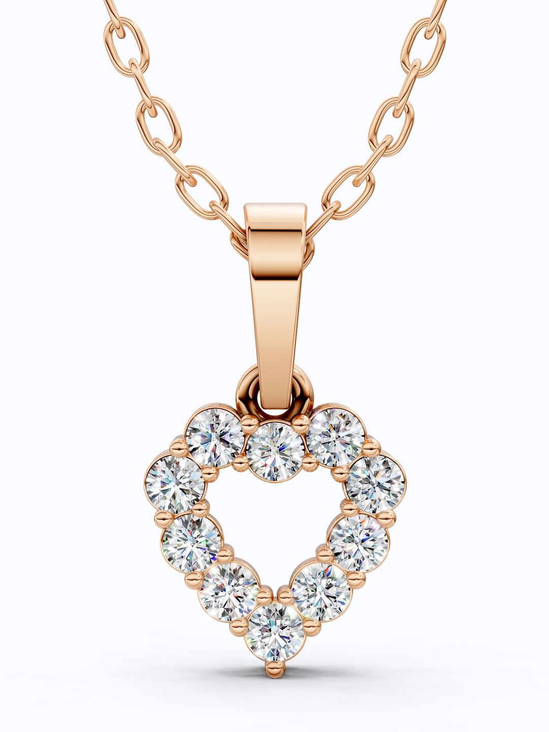 SHOORA DESIGNS 14KT Gold Classic Open Heart Pendant-picture-37