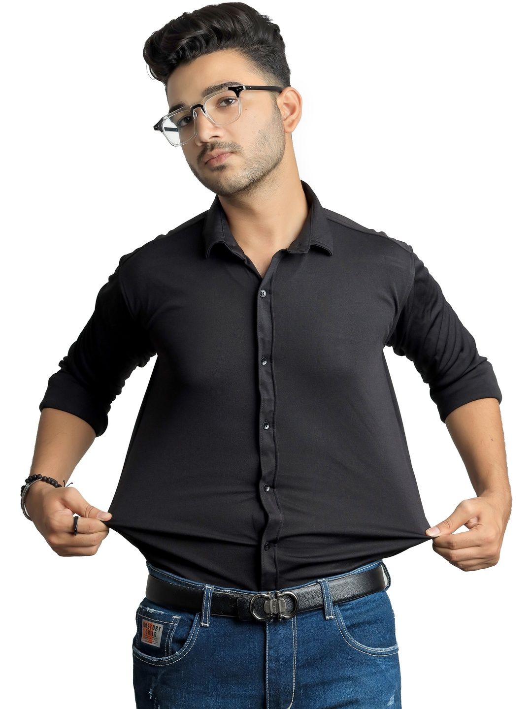 LUCKNOWI FASHION Men Casual Shirt-picture-35