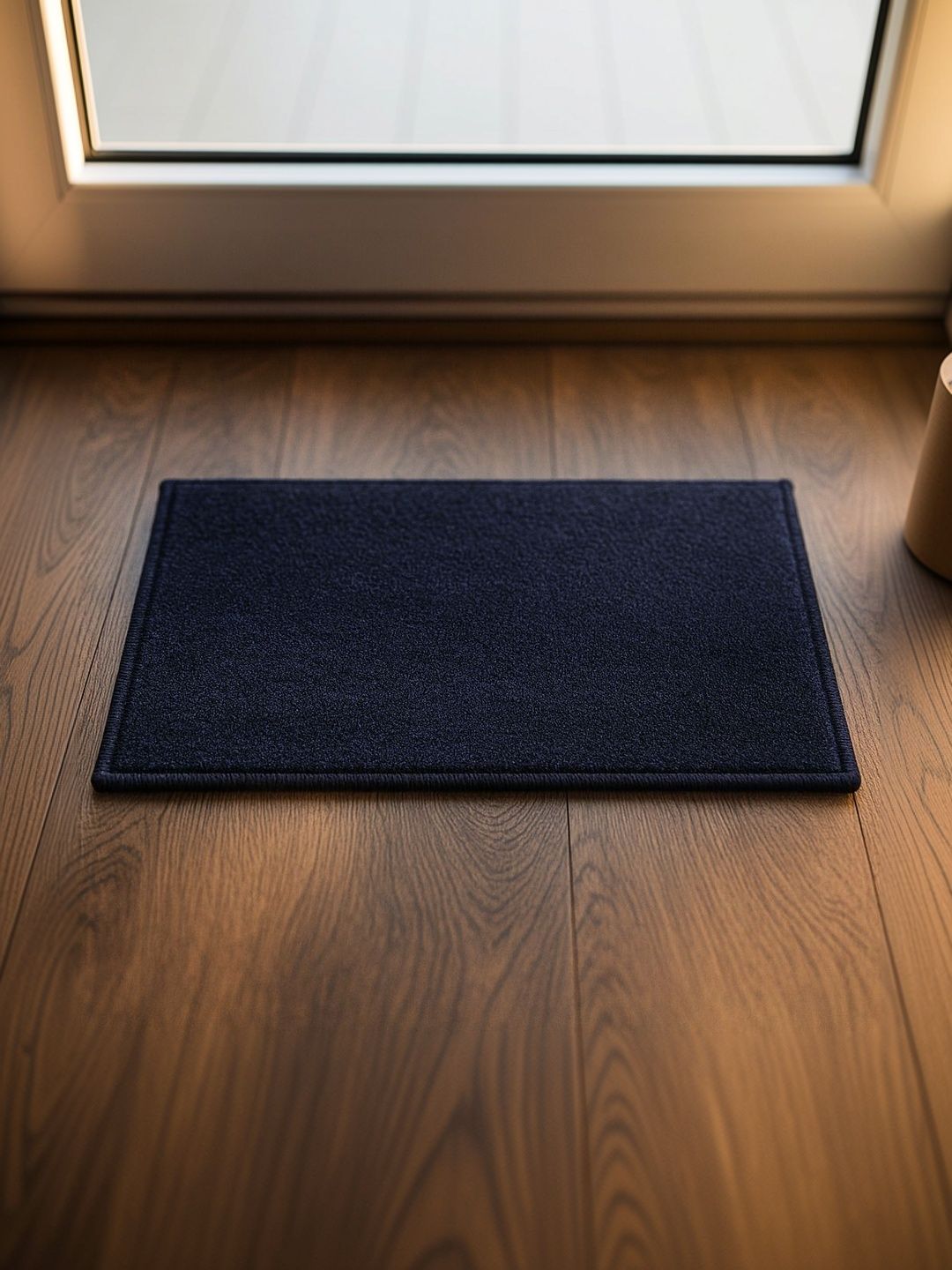 GEET CREATIONS Navy Blue Anti-Skid Quick Dry & Ultra Plush Doormat-image-6