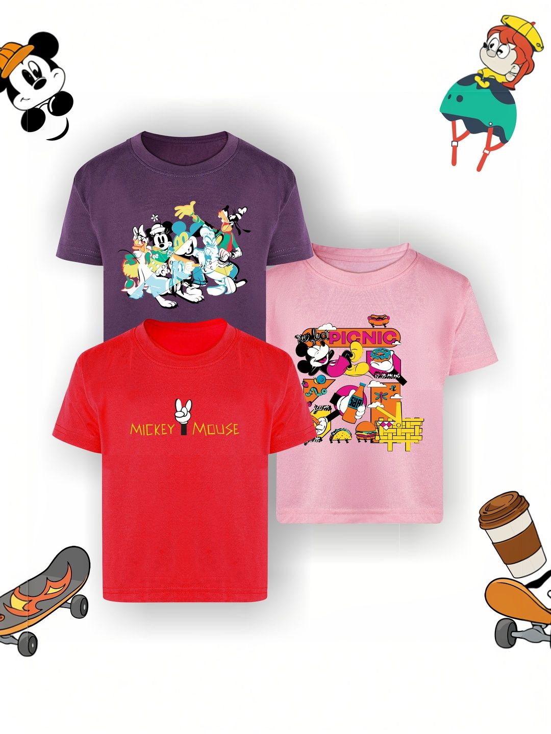 YK Disney Boys Cotton Tshirts-picture-56