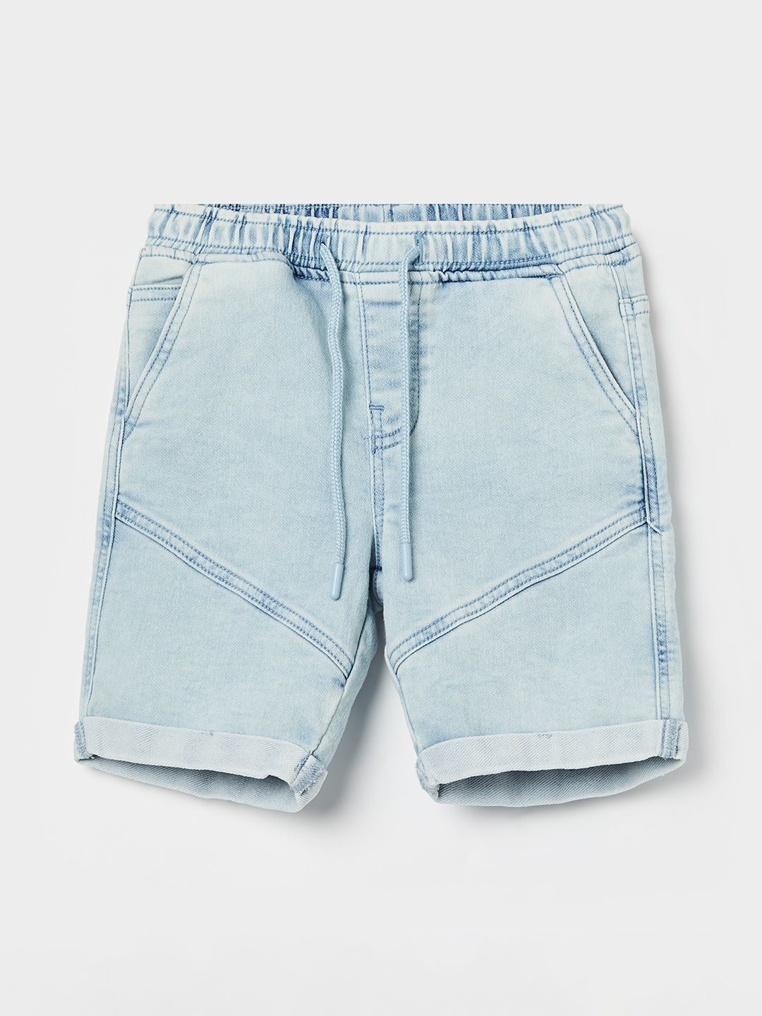 Fame Forever by Lifestyle Boys Washed Denim Shorts Technology-picture-51