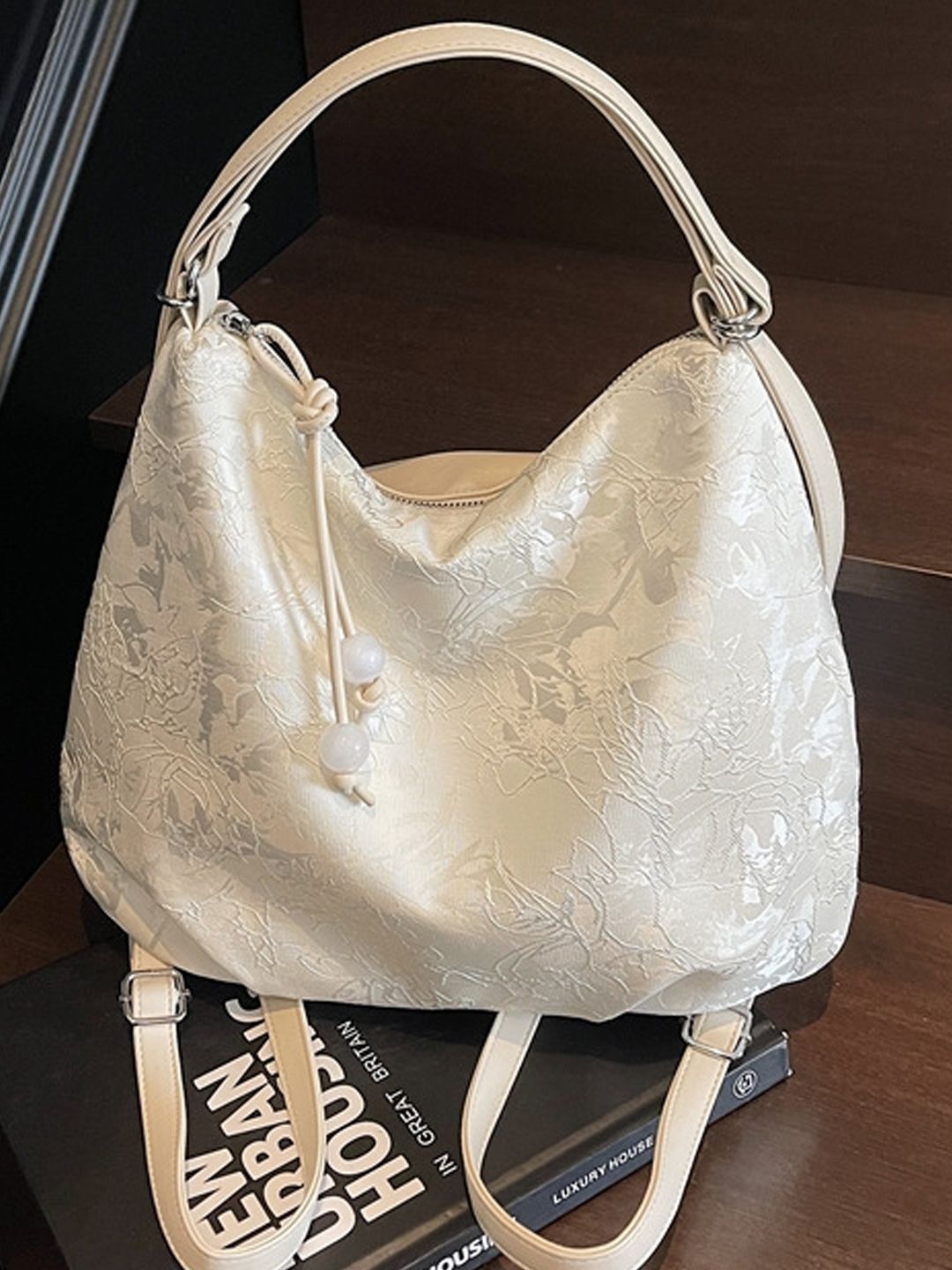 StyleCast PU Structured Hobo Bag-picture-23