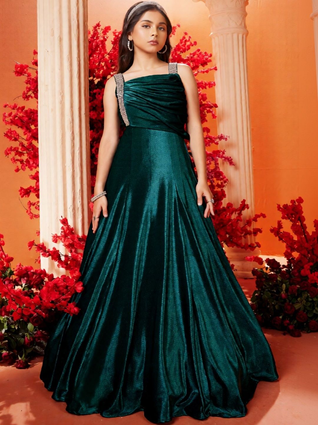 Lagorii Satin Maxi Dress-picture-47