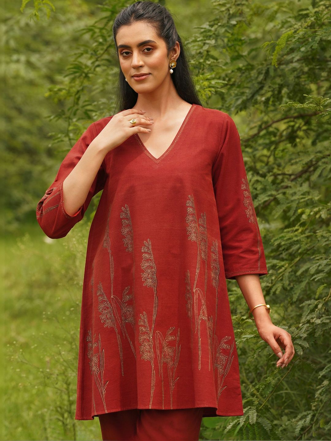 JAYPORE Printed Ethnic Tunic-picture-48