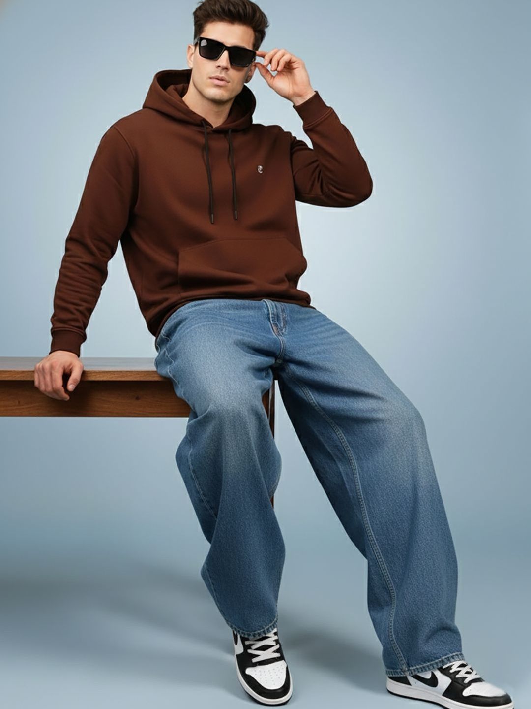 THE CASUALS Men Hooded Sweatshirt-picture-34