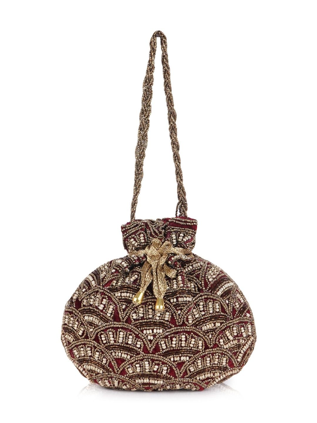 ROLEXO Embellished Potli Clutch-picture-30
