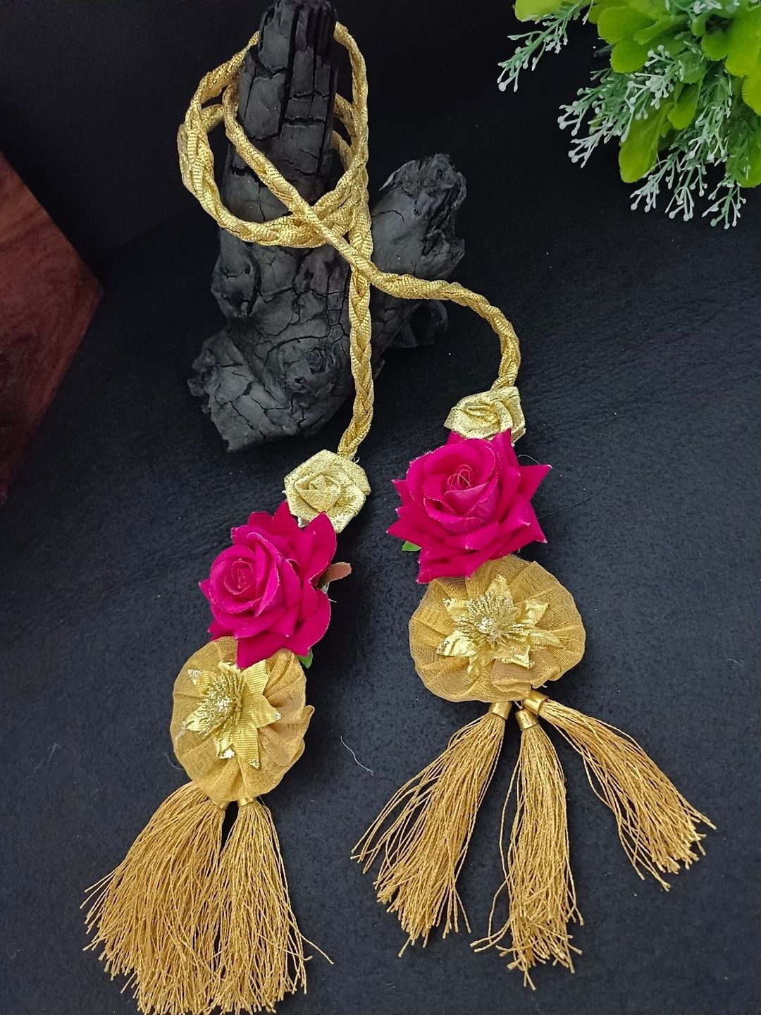 Sanjog Women Lace Ponytail Holders-picture-24