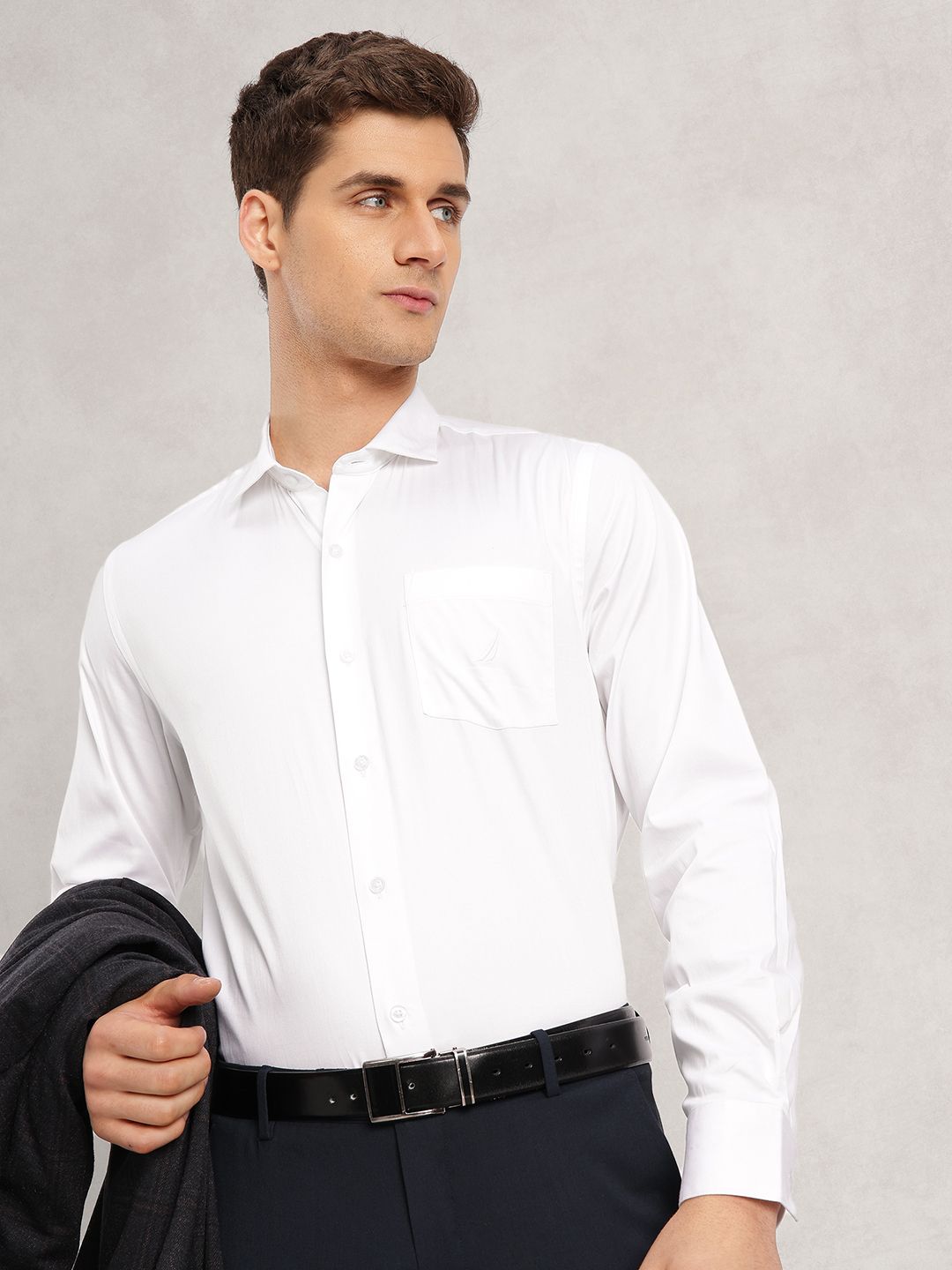 Nautica Slim Fit Pure Cotton Formal Shirt