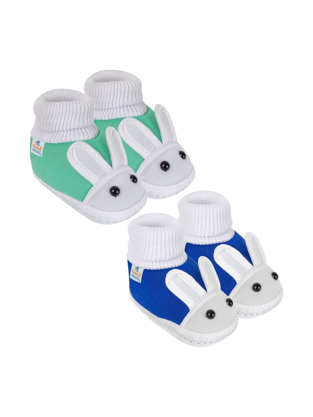 NESKA MODA Unisex Kids Cotton Booties-picture-34