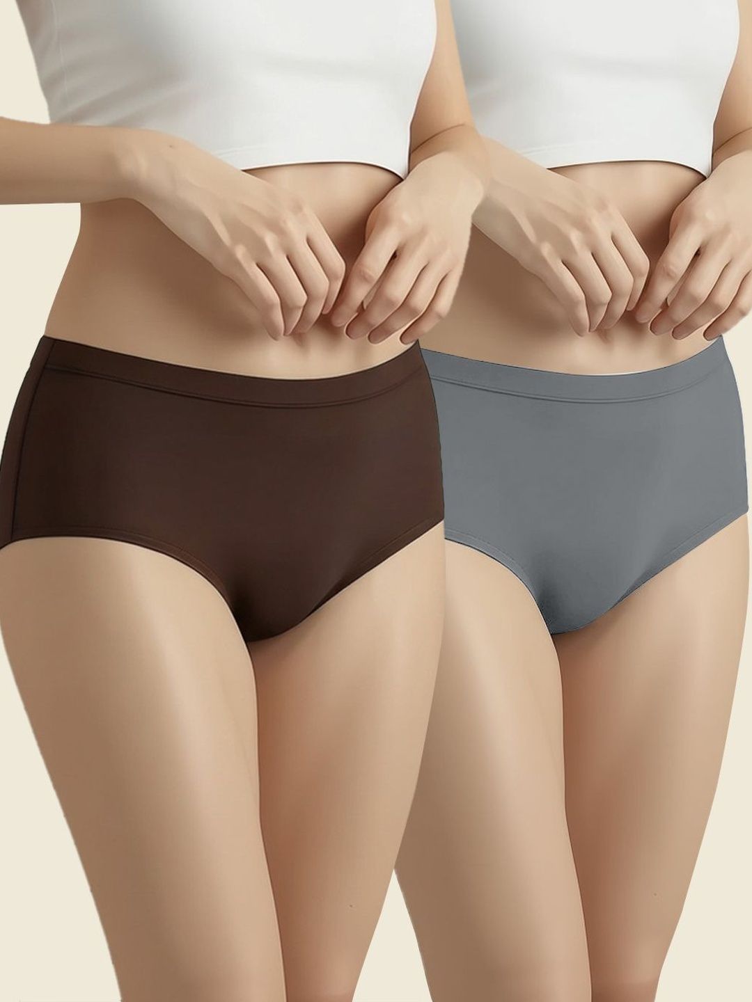 Moda Rapido Pack of 2 Mid-Rise Hipster Briefs-picture-20