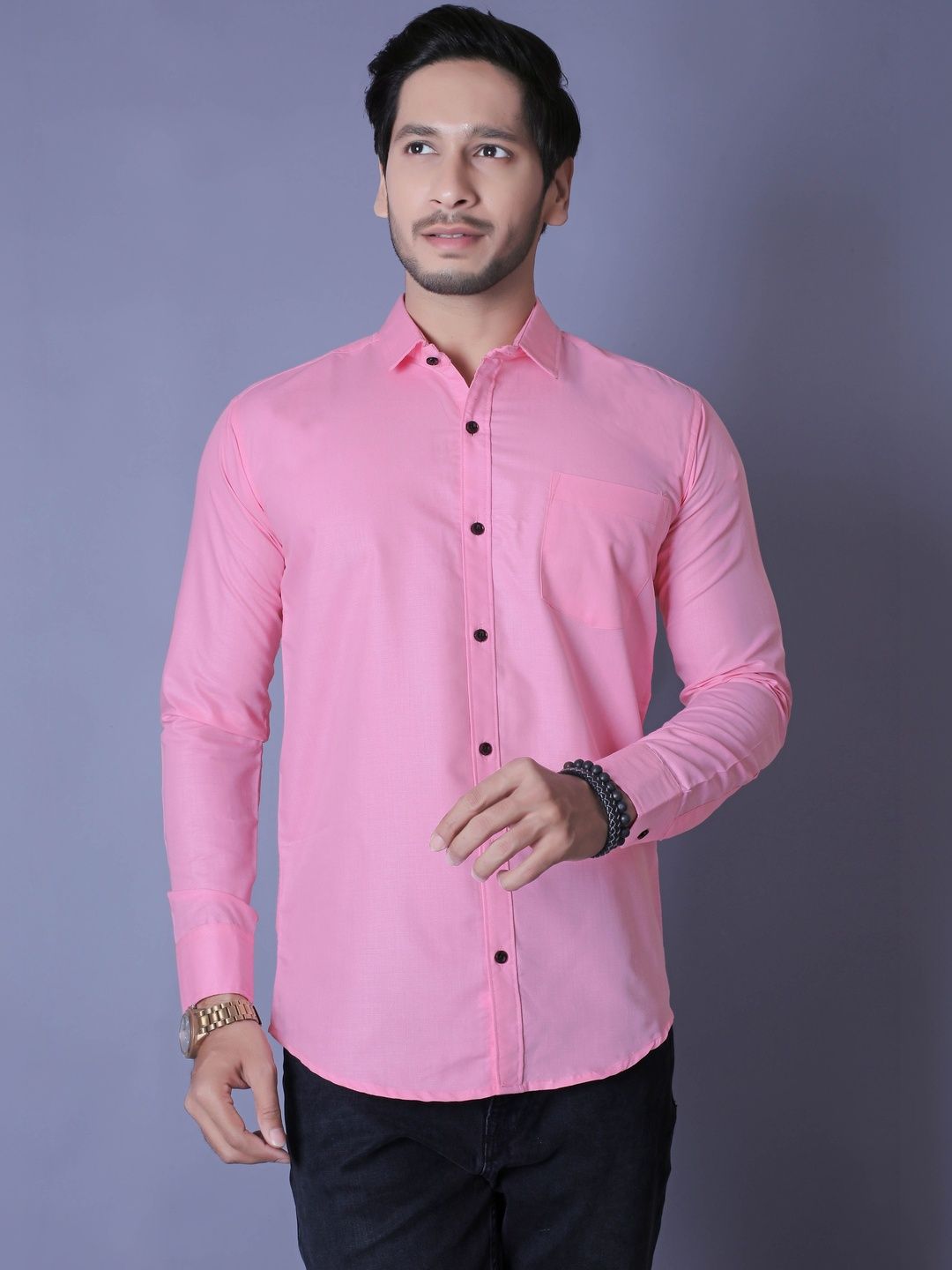 LUCKNOWI FASHION Men Casual Shirt-picture-14