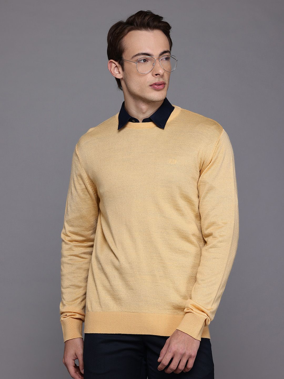 Raymond Round Neck Formal Pullover-picture-30