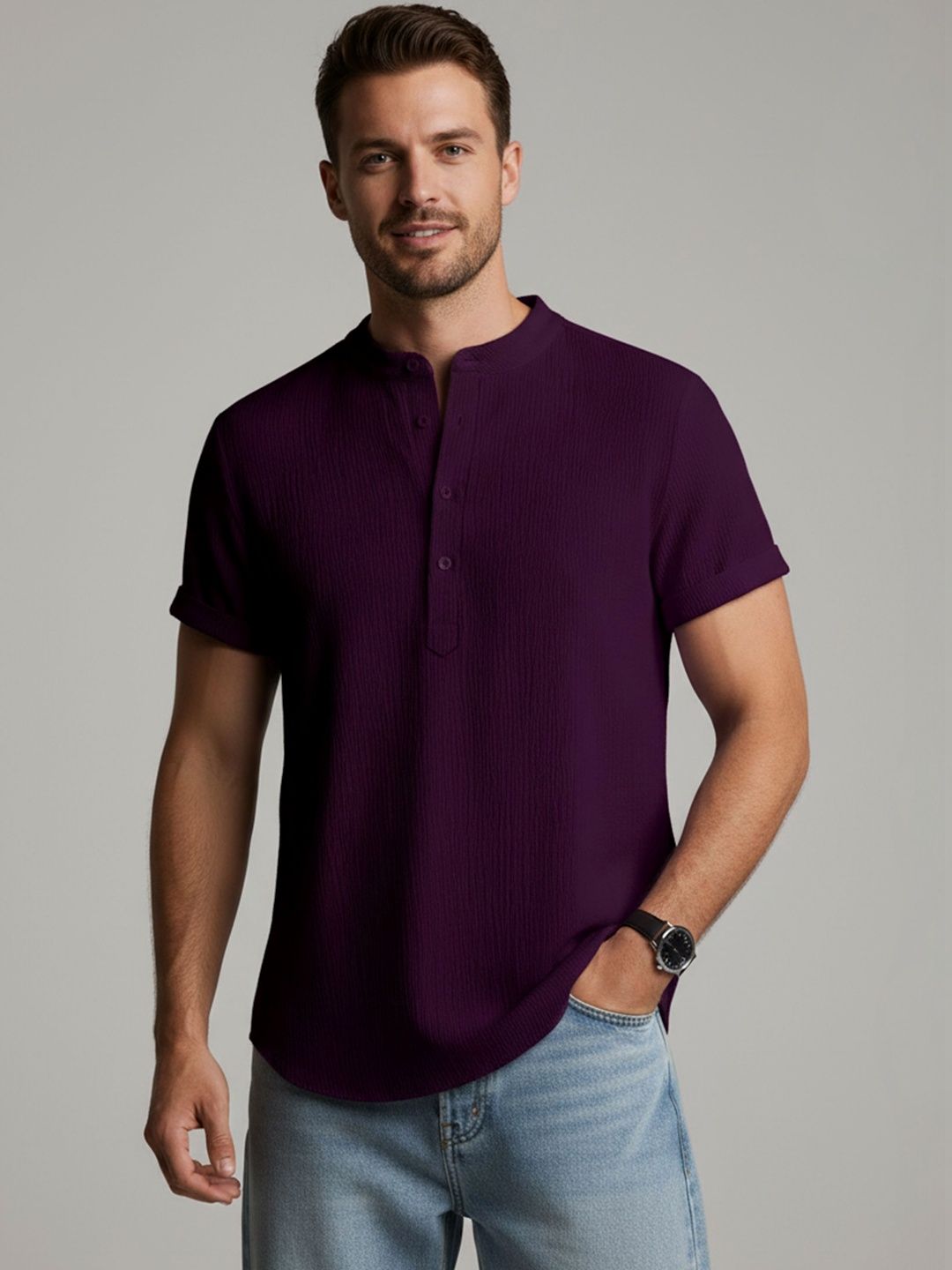 Color Bucket Men Thread Work Kurta-picture-21