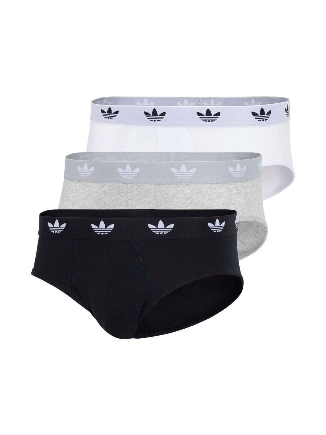 ADIDAS Pack Of 3 Mid Rise Basic Briefs-image-23