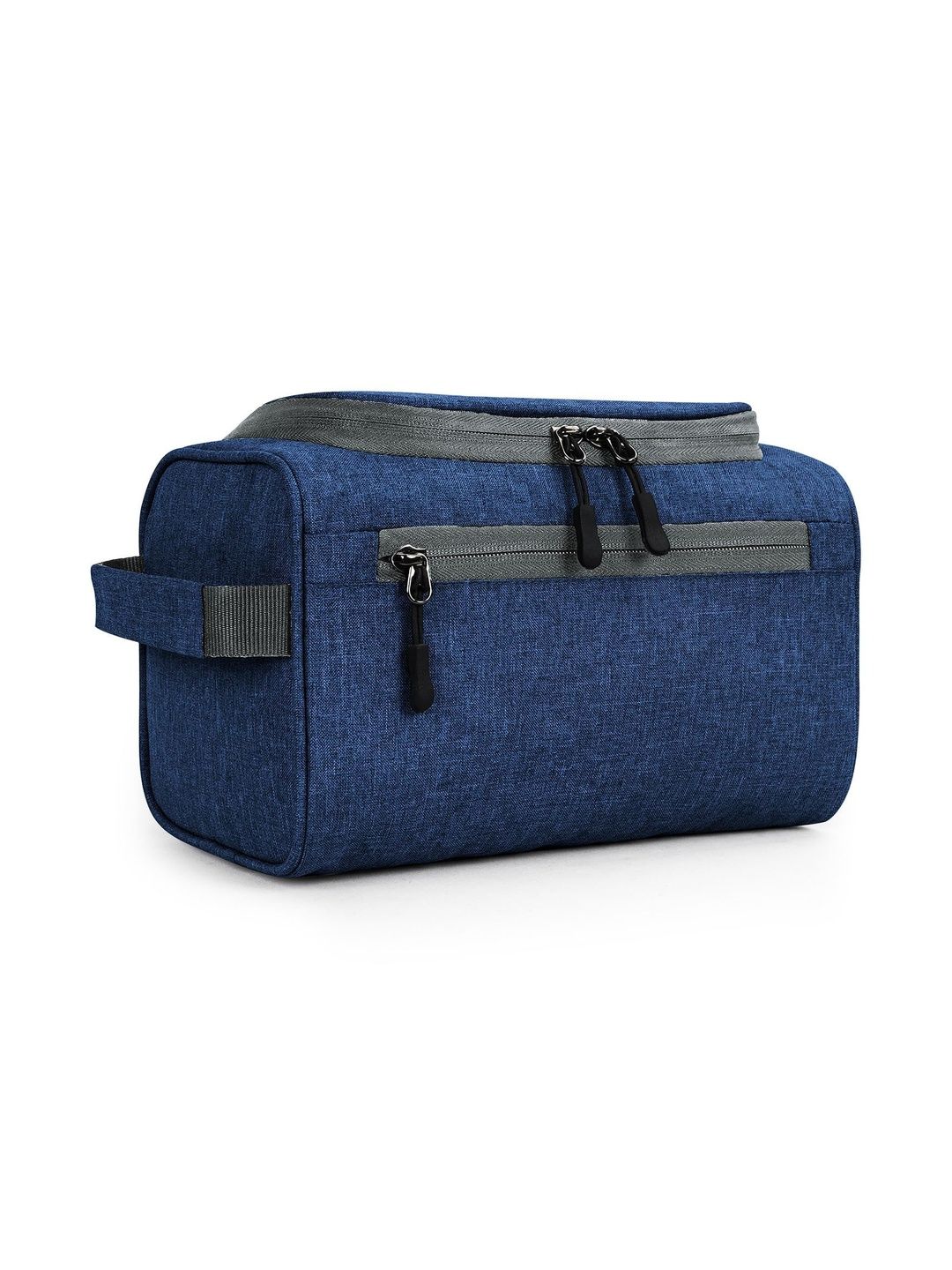 FATMUG Navy Blue Water Resistant Travel Toiletry Kit Organizer-image-40