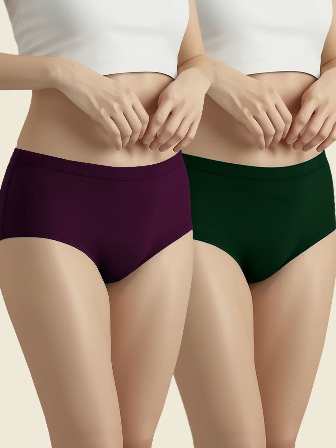 Moda Rapido Pack of 2 Mid-Rise Hipster Briefs-picture-28
