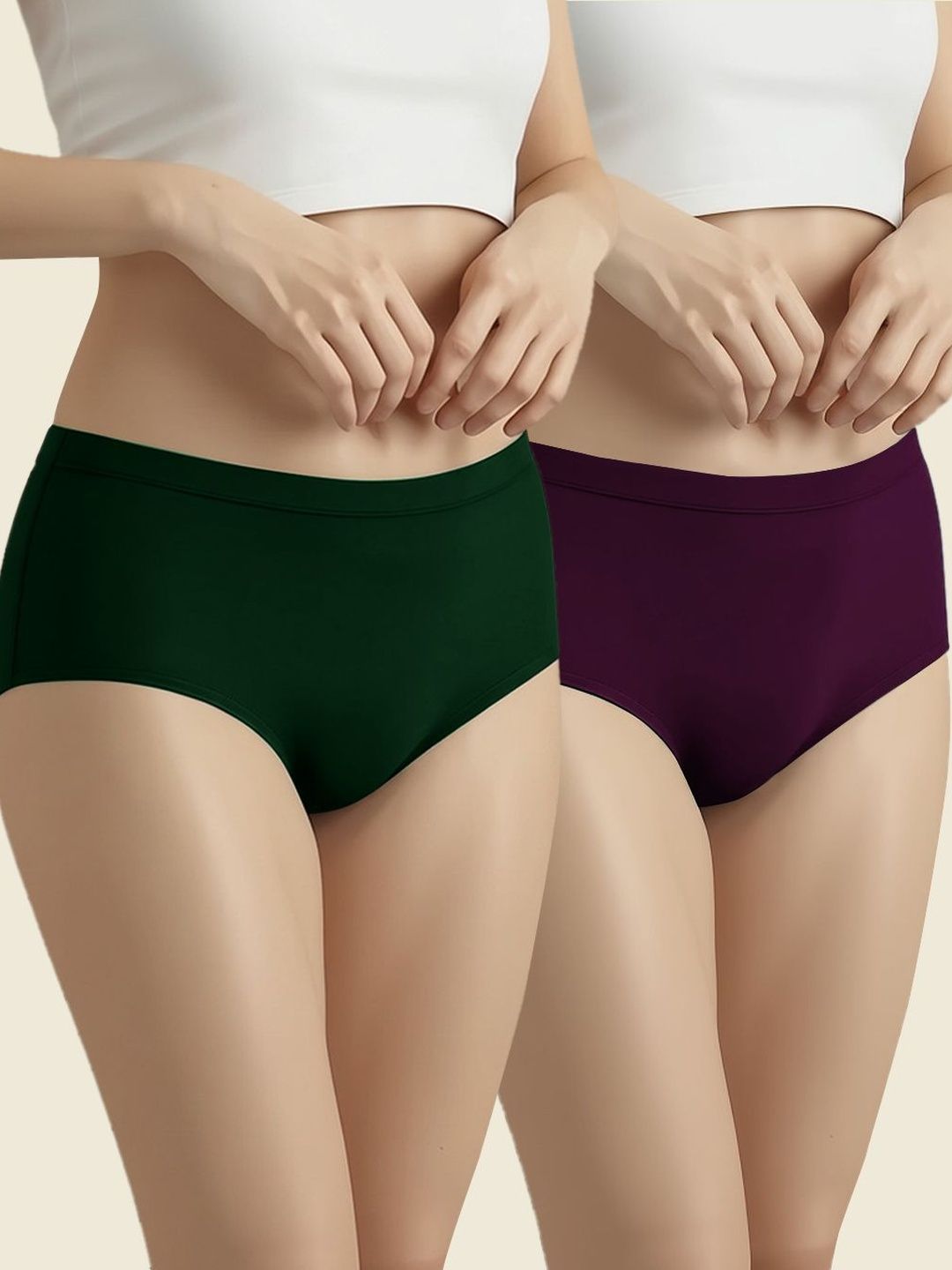 Moda Rapido Pack of 2 Mid-Rise Hipster Briefs-picture-17