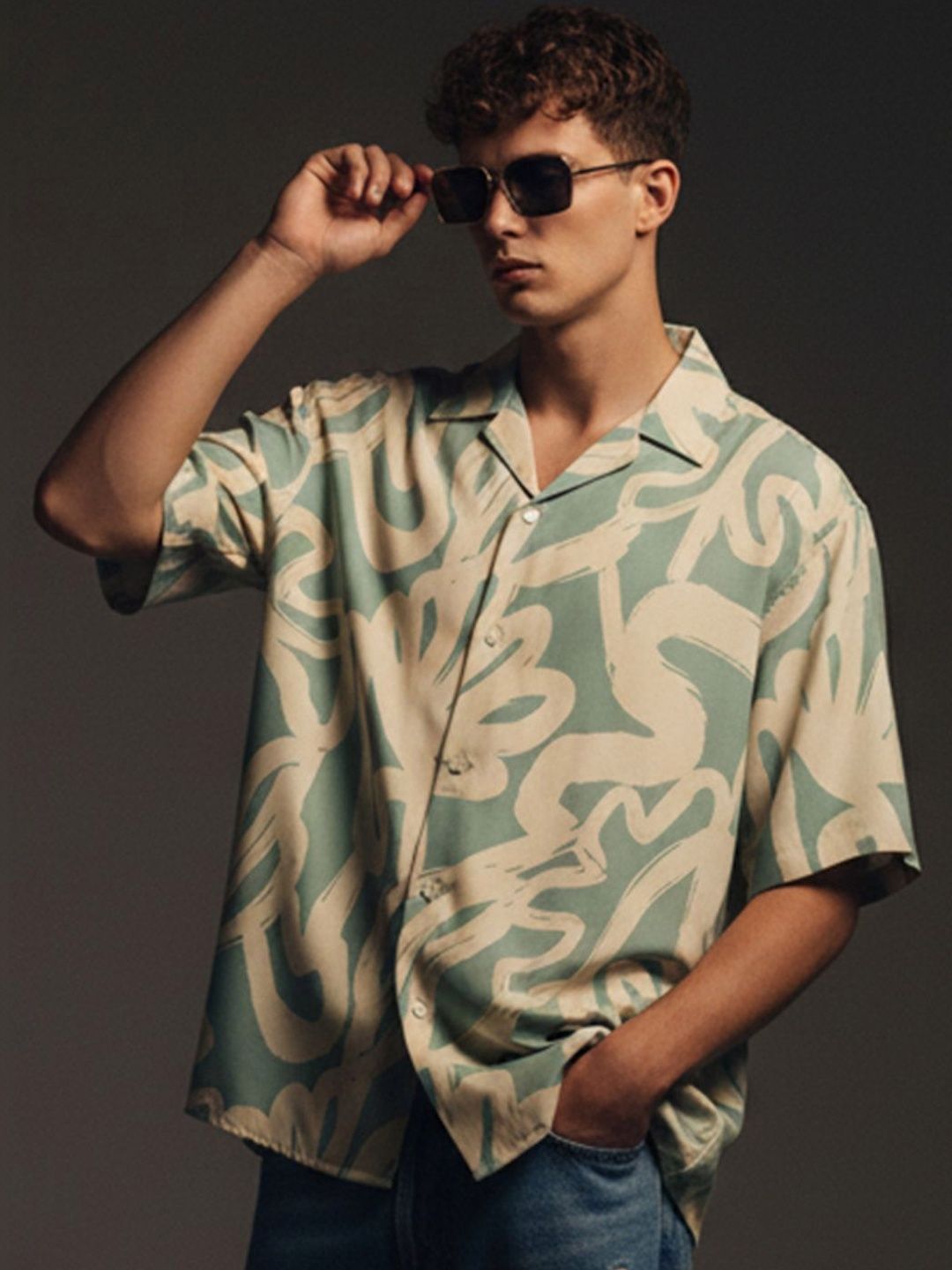 VEIRDO Men Printed Casual Shirt-picture-27