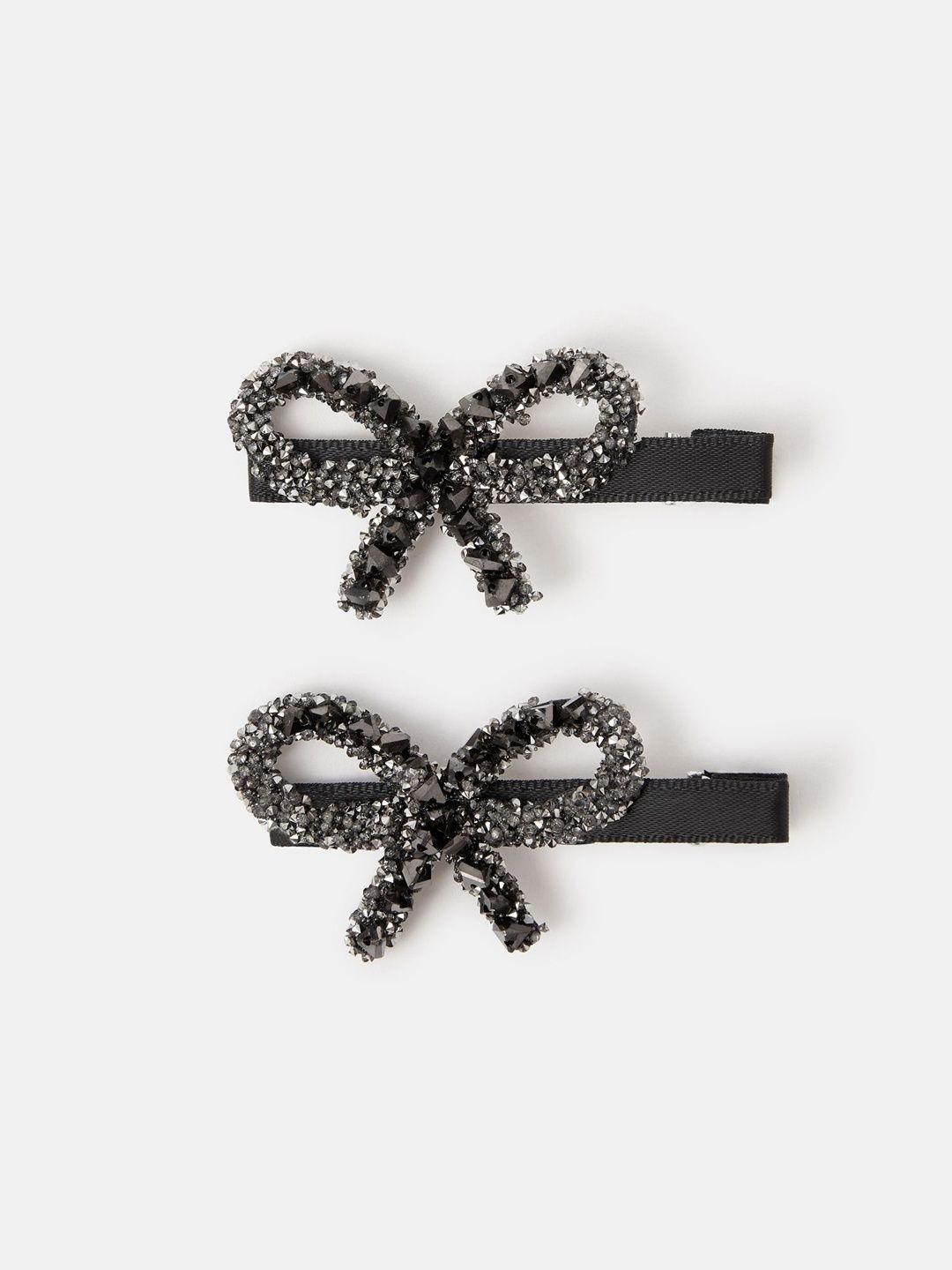 Accessorize Women Set of 2 Embellished Alligator Hair Clip-picture-25