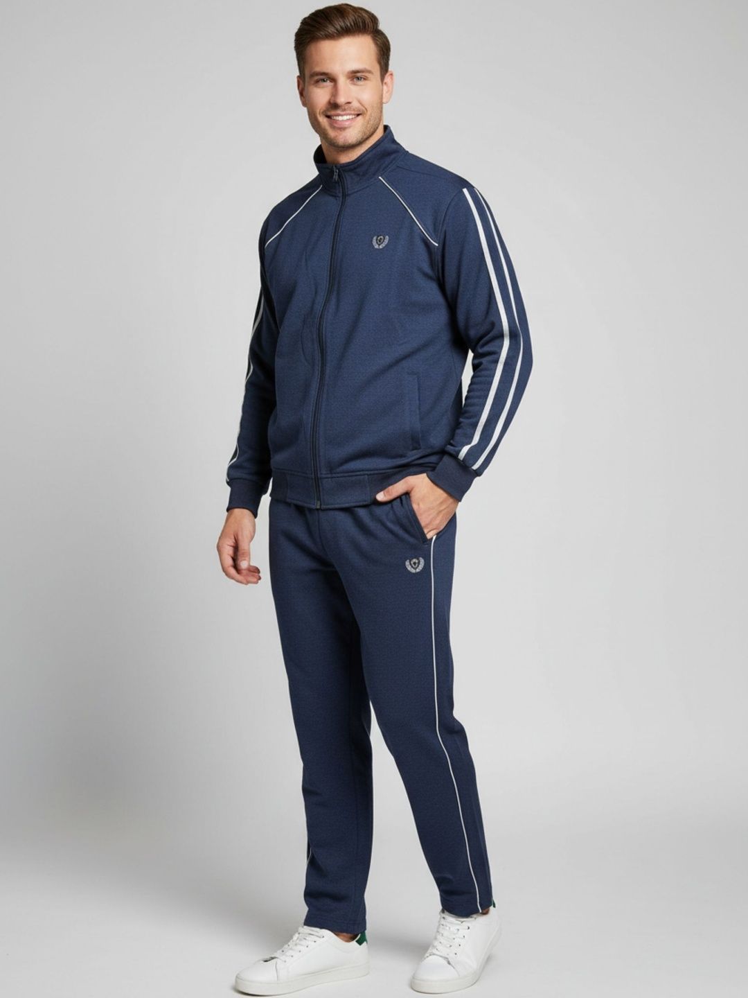 SANDPIPER Striped Mock Collar Tracksuit-picture-11