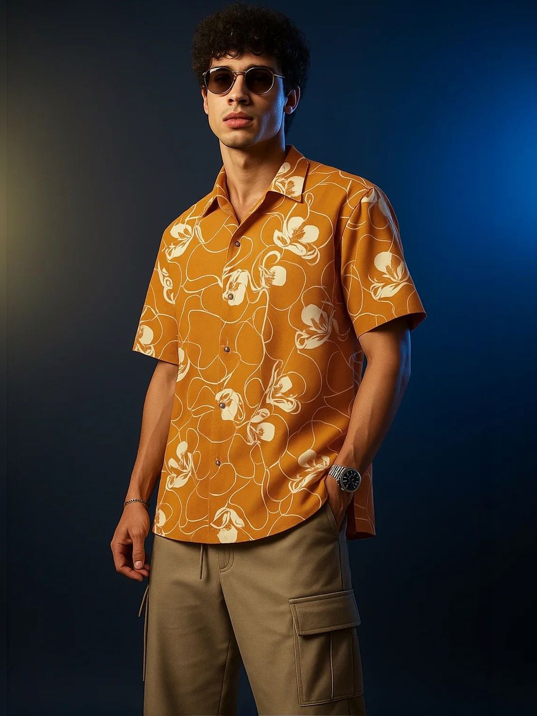 VEIRDO Men Printed Casual Shirt-picture-11