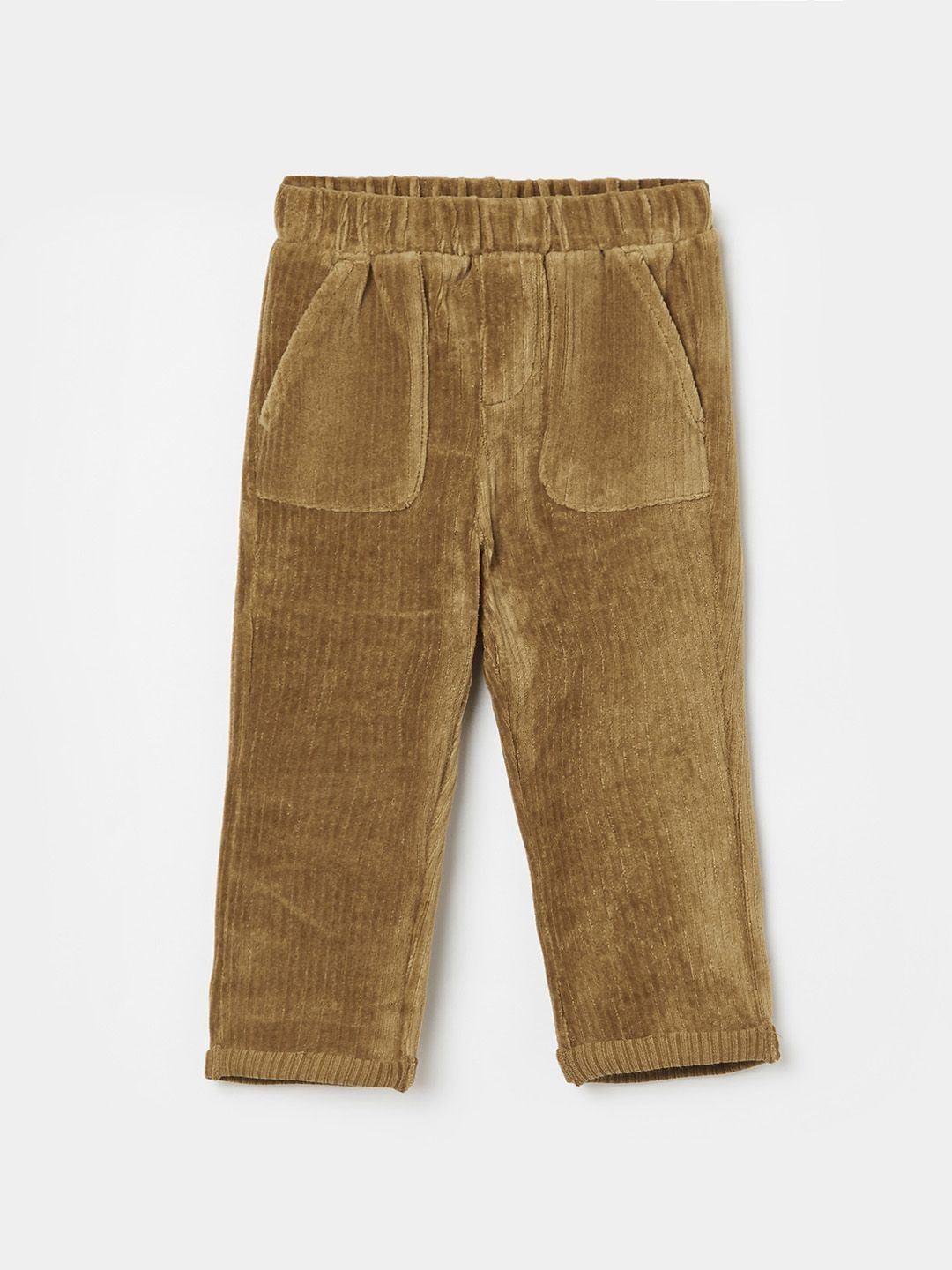 Juniors by Lifestyle Boys Textured Easy Wash Trousers-picture-55