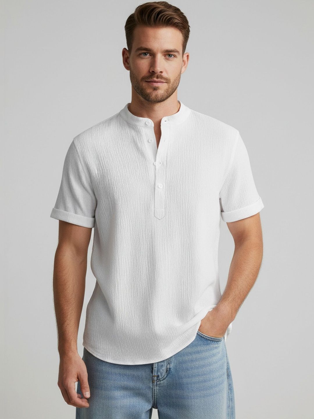 Color Bucket Men Thread Work Kurta-picture-28