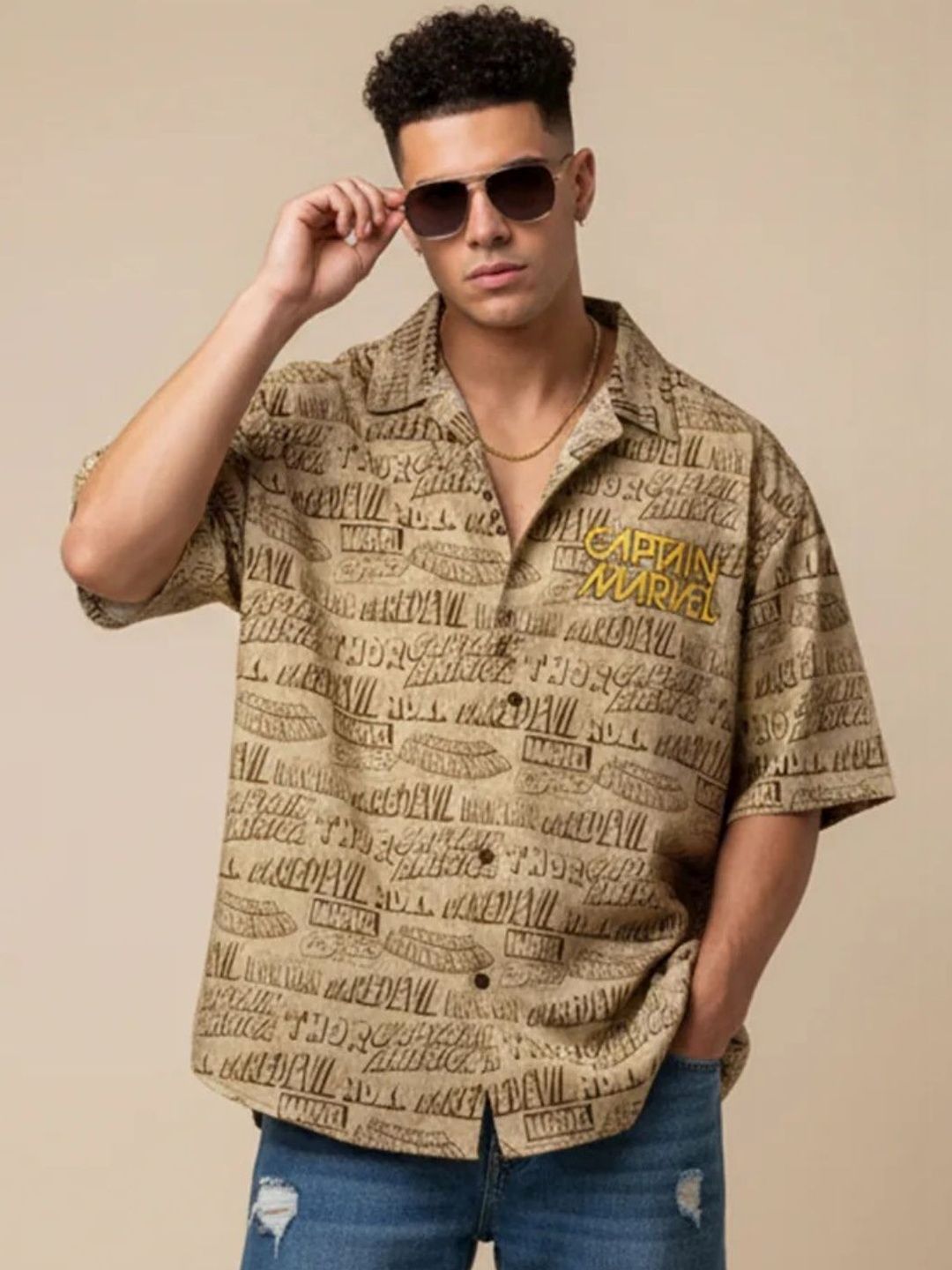 VEIRDO Men Printed Casual Shirt-picture-25