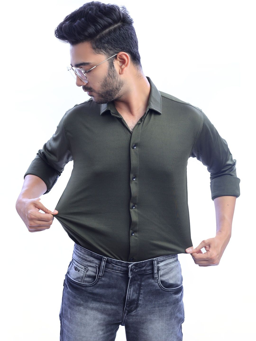 LUCKNOWI FASHION Men Casual Shirt-picture-32
