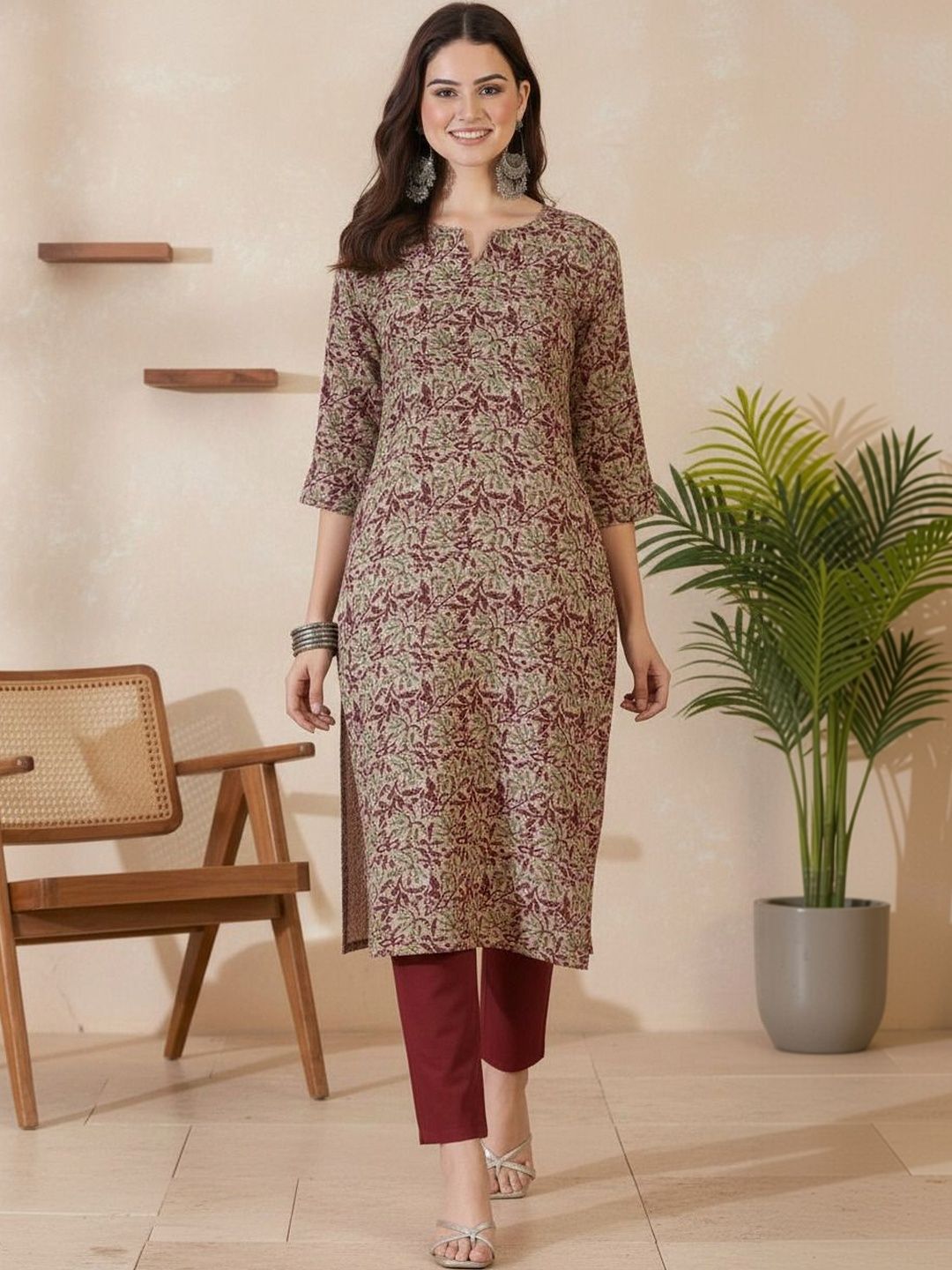 Anouk Rustic Women Floral Printed Kurta-picture-28