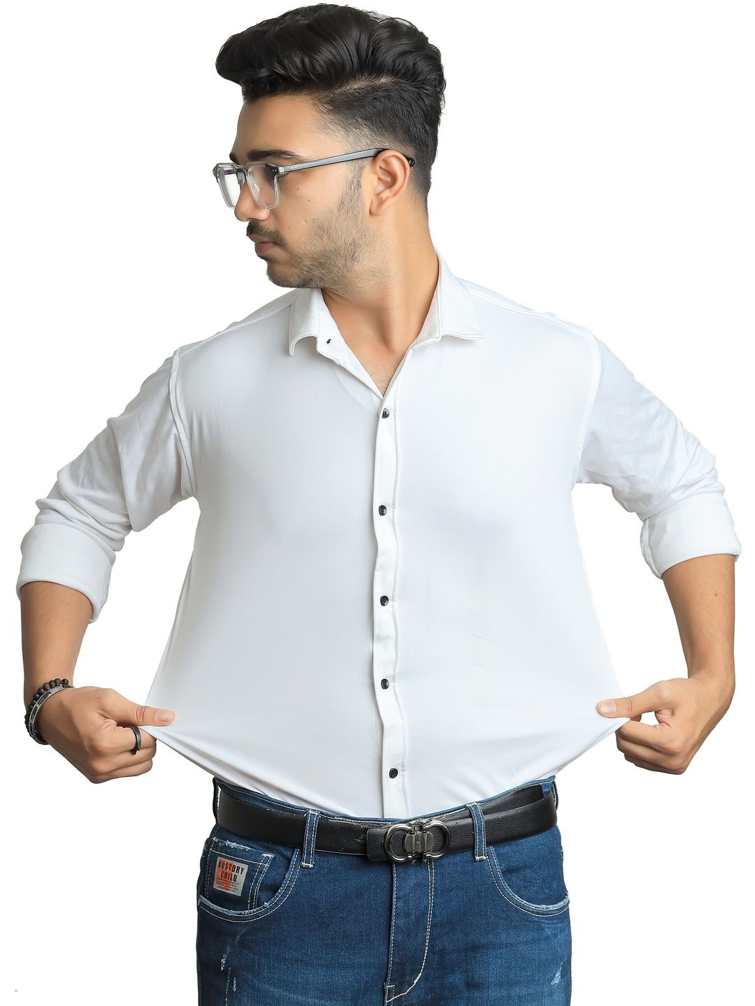 LUCKNOWI FASHION Men Casual Shirt-picture-33