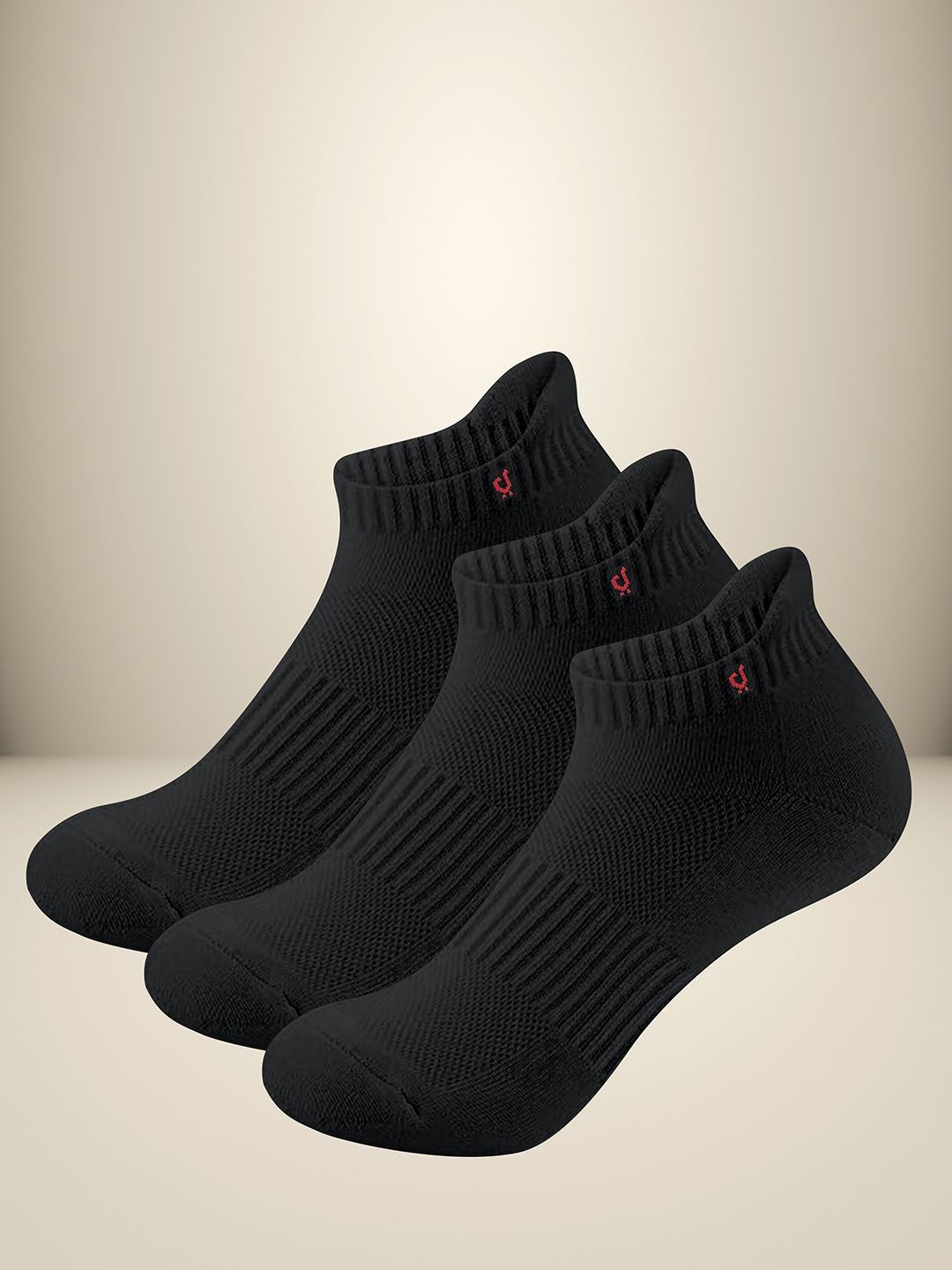 Trendmalls Unisex Pack of 3 Ankle Length Athletic Sport Socks-picture-48