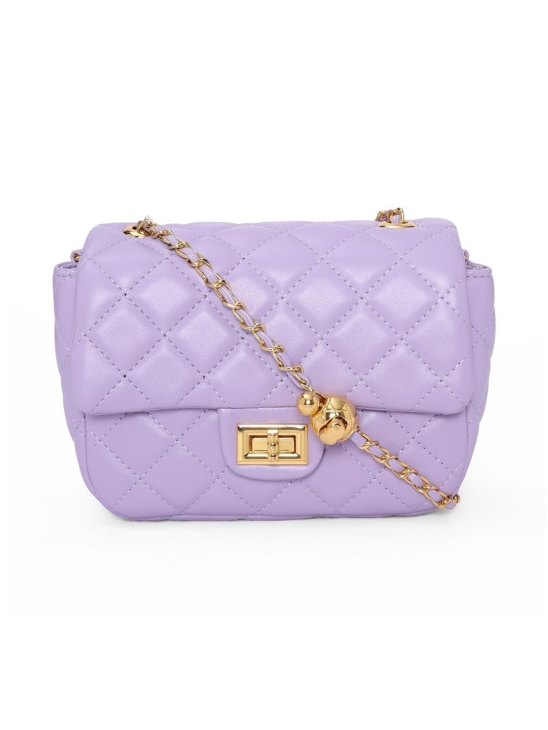 Santorini Leather Sling Bag with Quilted-picture-41
