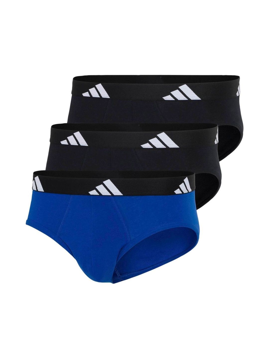 ADIDAS Pack of 3 Printed Pure Cotton Mid-Rise Basic Briefs-image-22