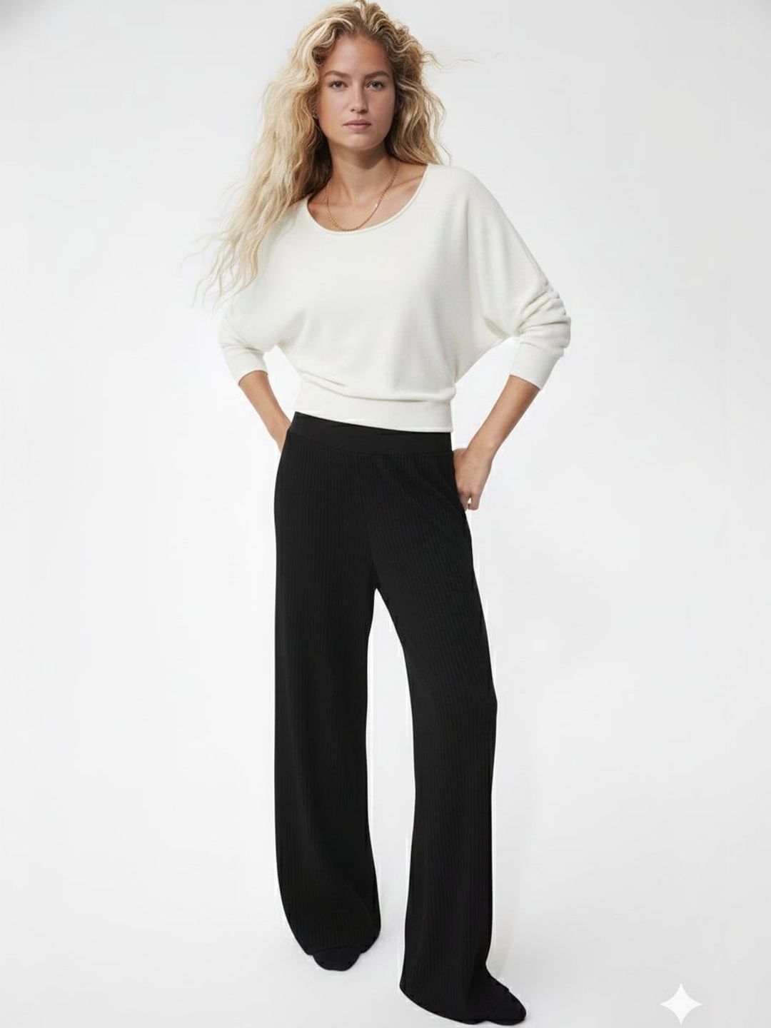 SZN Women Textured Trousers-picture-21