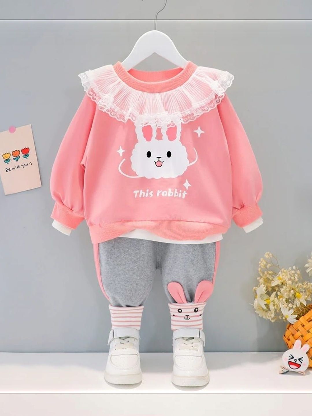 FAHAD CREATIONS Girls Printed-picture-51