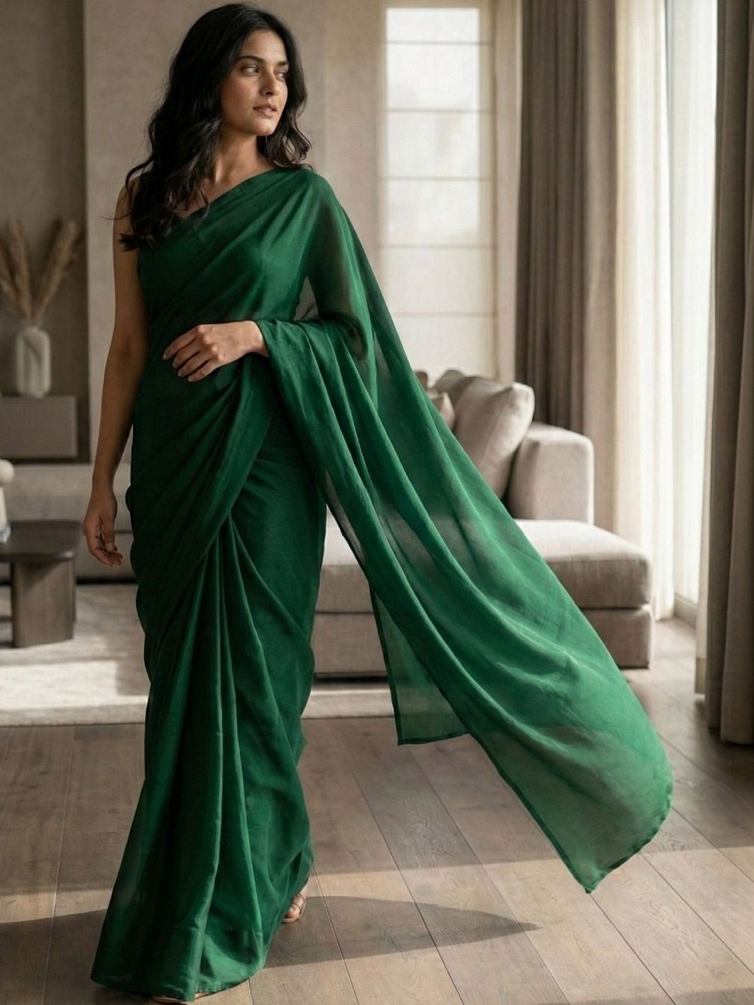 Moda Rapido Poly Georgette Saree-picture-10