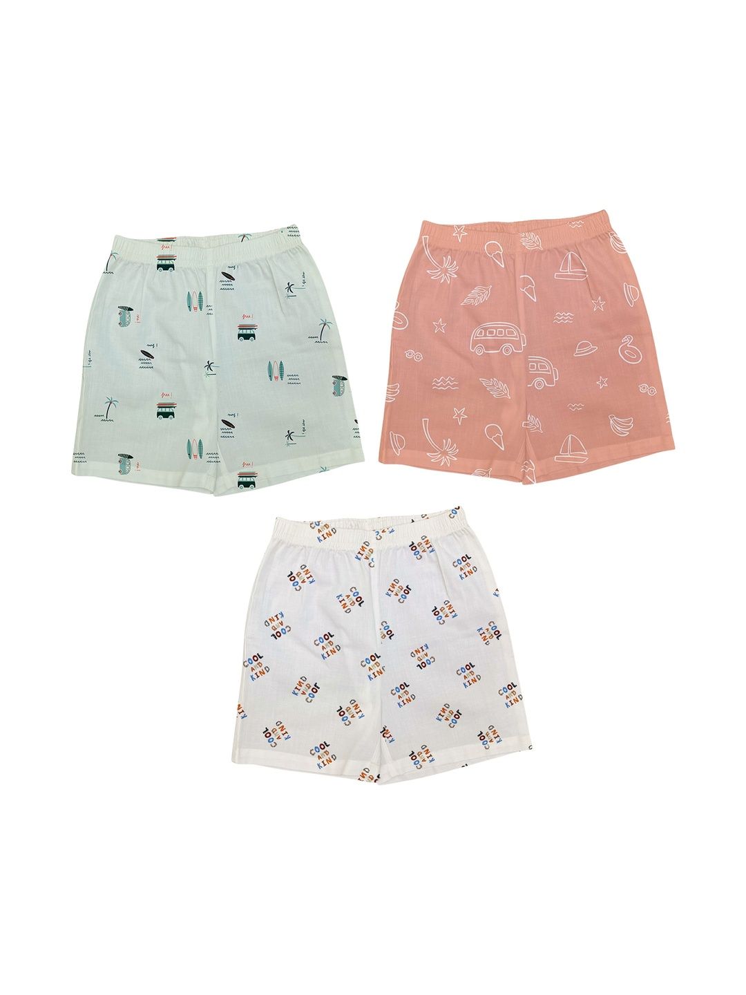 NEW COMERS Boys Conversational Printed Shorts-picture-40