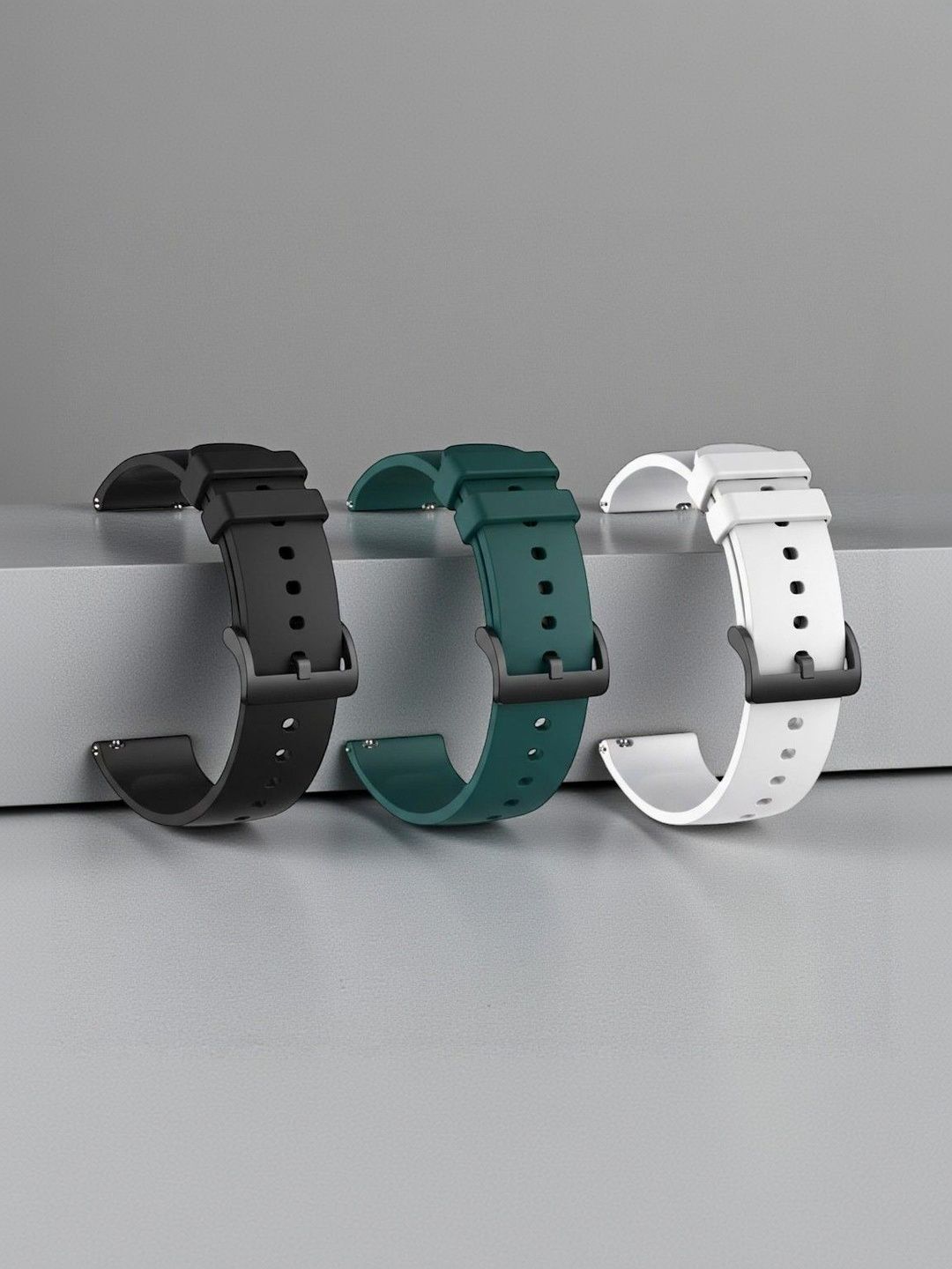 Lorenz 22MM Silicone Watch Strap Combo for Men & Women-picture-13