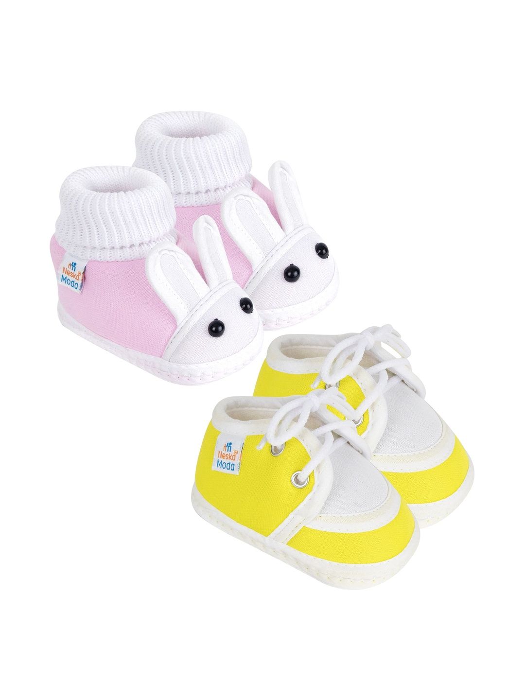 NESKA MODA Unisex Kids Cotton Booties-picture-19