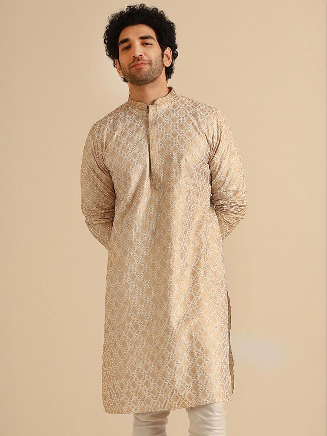 KISAH Men Printed Kurta-picture-55