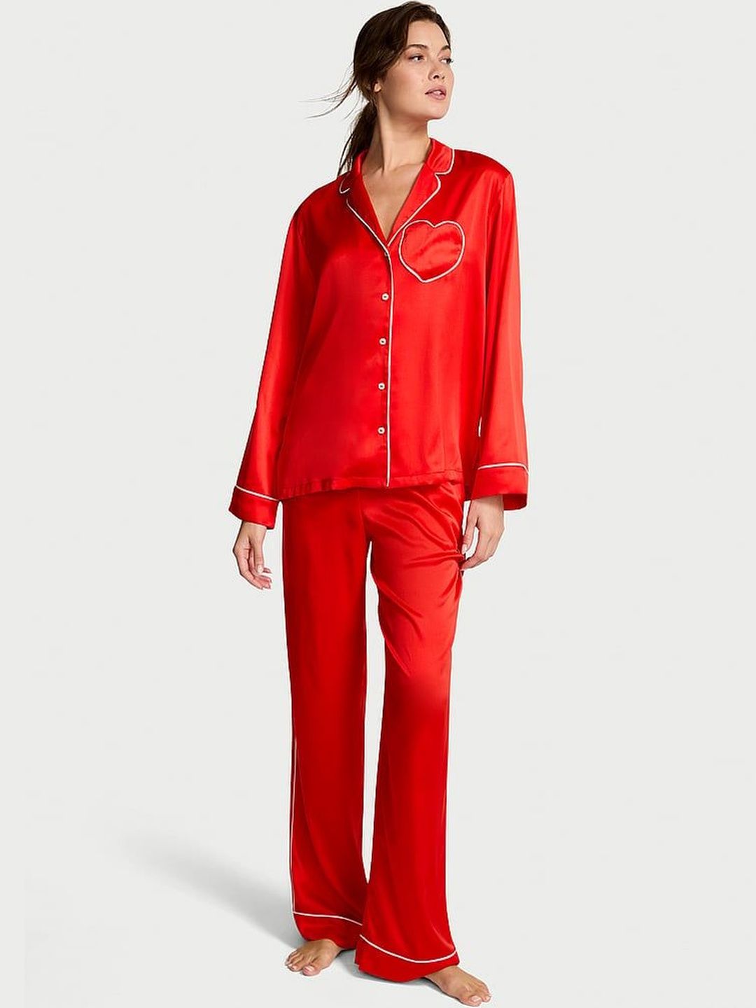 Victoria's Secret Women Printed Night suit-picture-33