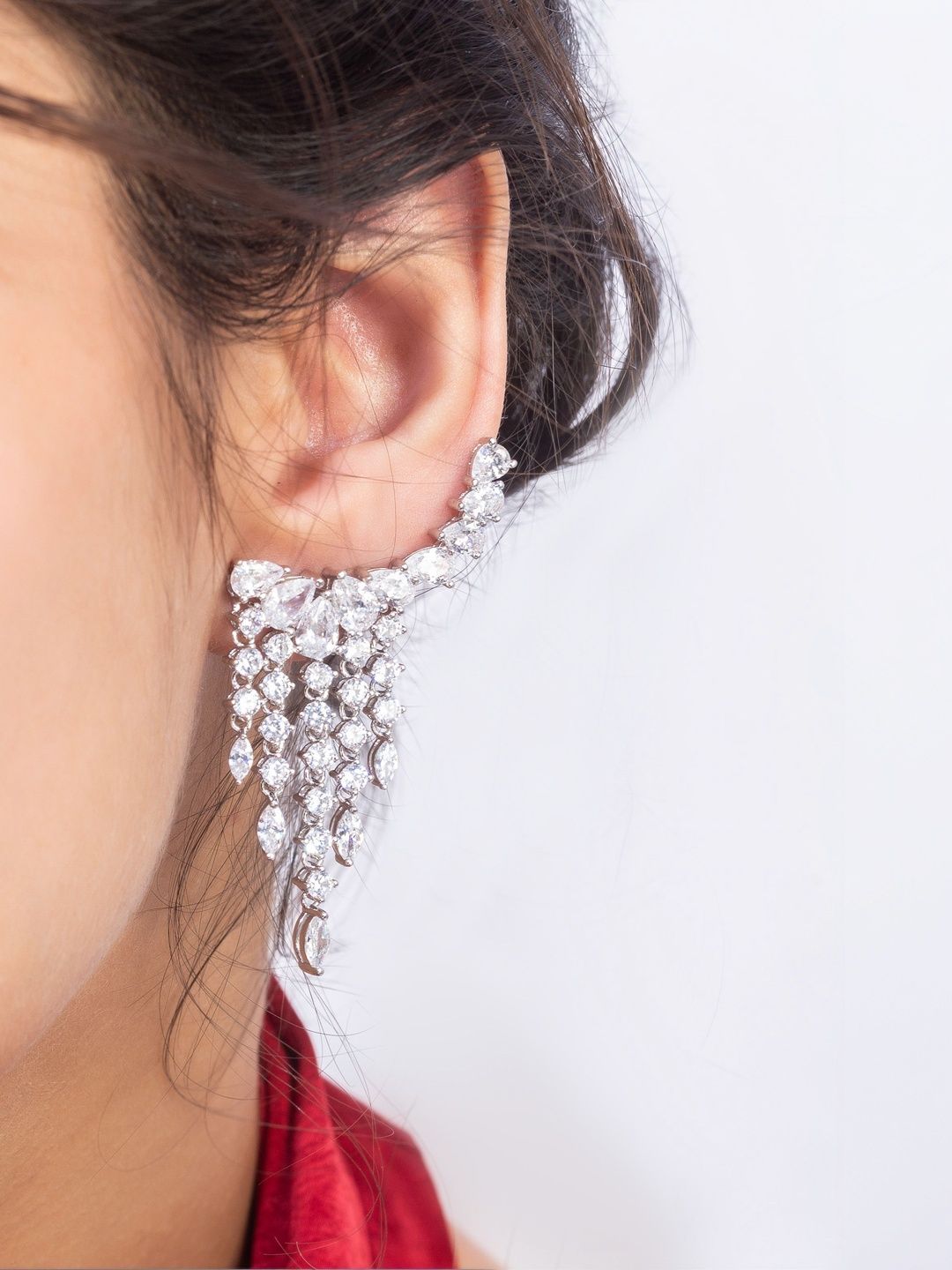 MINJI AND CO. Geometric Ear Cuff Earrings-picture-15