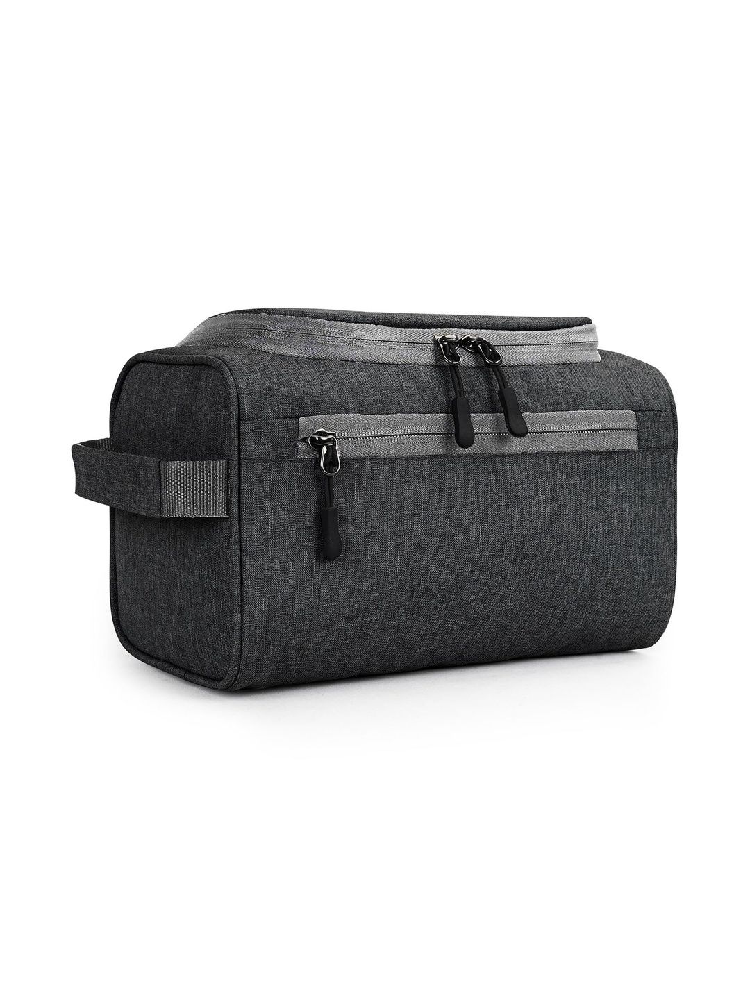 FATMUG Grey Water Resistant Travel Toiletry Kit Organizer-picture-25