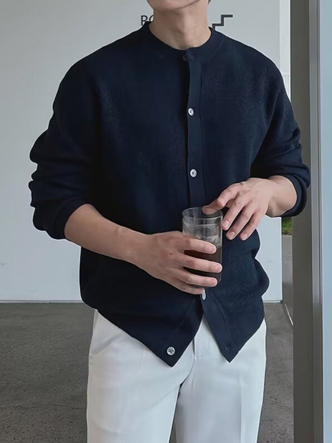 HERE&NOW Men Cardigan-picture-24